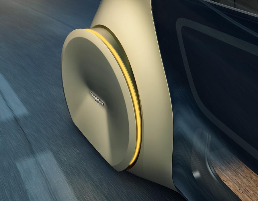 Детали экстерьера Volkswagen Sedric Сoncept 2017 года  (фото 7 из 19)